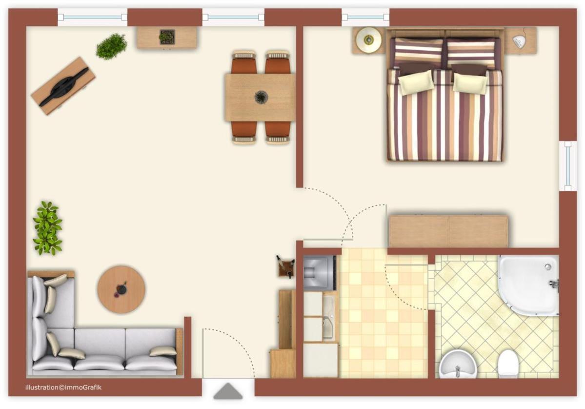 Sterne Apartment รอสต็อค ภายนอก รูปภาพ
